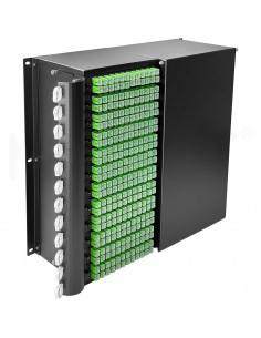 Panel de distribución de fibra óptica ODFK para parcheo y fusión 2