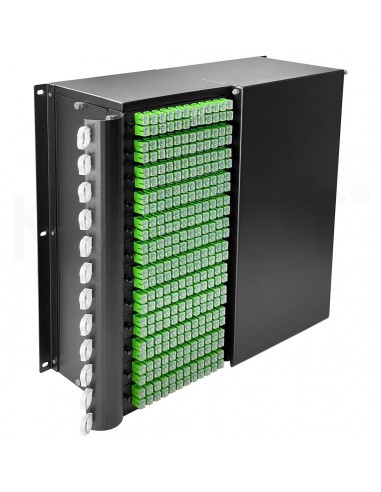 Panel de distribución de fibra óptica ODFK para parcheo y fusión