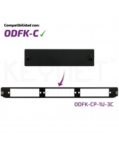 Paneles frontales bandejas ODF