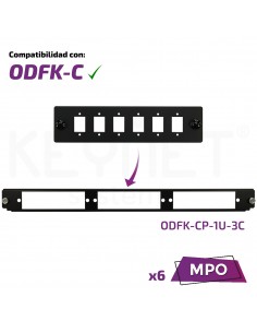 Mini frontal para bandeja ODF