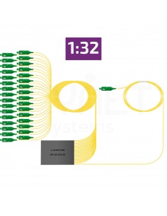 Tail slim box optical splitter