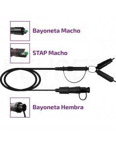 Latiguillo extensor DUAL MHH