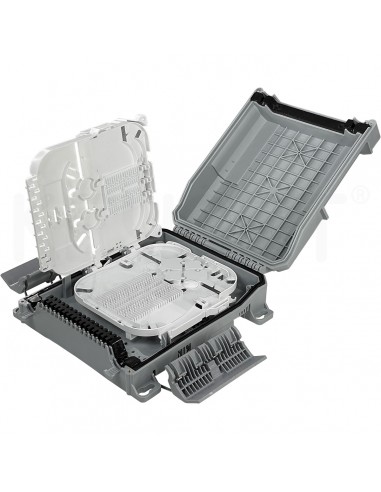 Caja FTTh distribución exterior IP68 16p