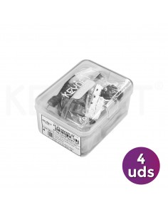 Conector RJ45 Cat6A/6 FTP 2