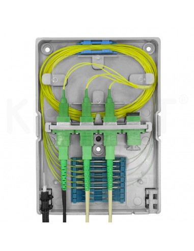 Caja terminal fibra óptica FTTh 8...