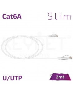 Chicote Cat6A U/UTP slim 28...