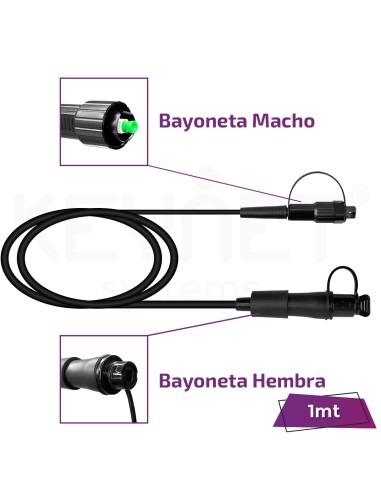 Extender patchcord Bayonet...