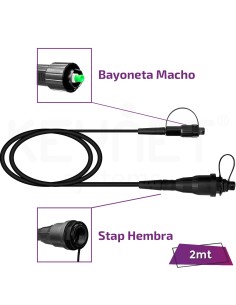 Chicote extensor Stap fêmea...