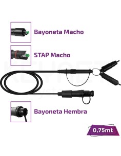 Extender patchcord Bayonet...
