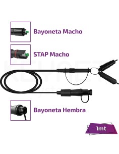 Latiguillo extensor DUAL MHH
