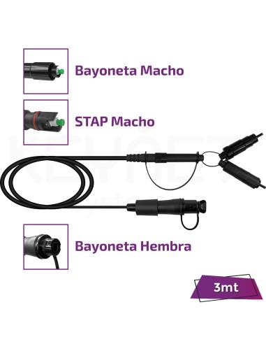 Extender patchcord Bayonet...