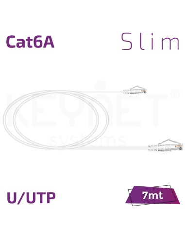 Patchcord Cat6A U/UTP slim