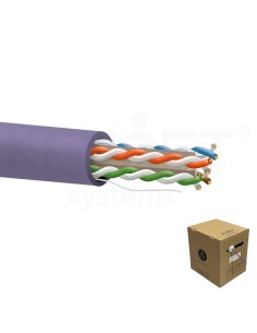 Cabo Cat6 U/UTP BC 24AWG...