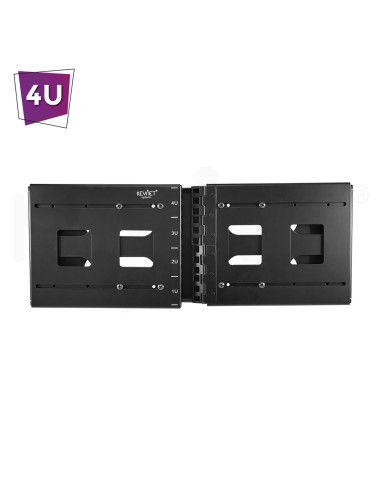 Rack 4U 19" bastidor a pared plegable...