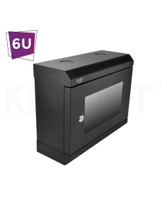Armario rack a pared 6U 10"