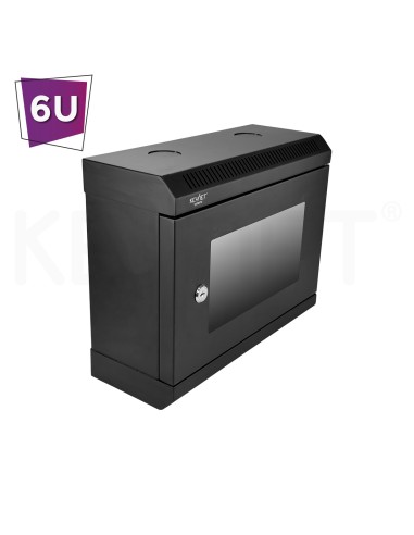 Armario rack a pared 6U 10"
