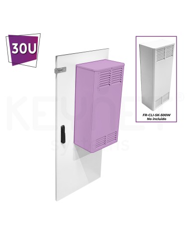 Puerta rack FRC-A 30U 600mm con...