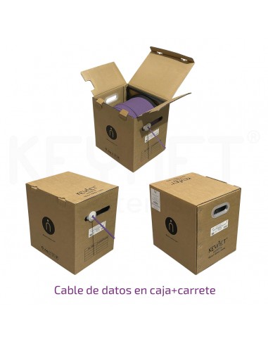 Cabo Cat6 U/UTP BC 23AWG