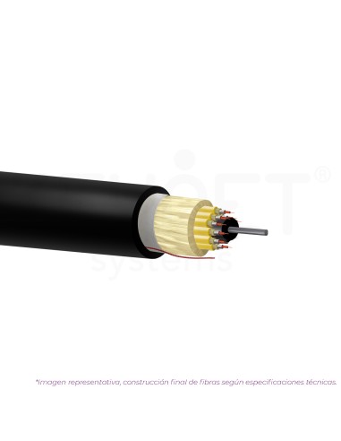 •Cable 8 fibras SM Monomodo G657A2...