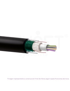 Cable 24 fibras SM Monomodo...
