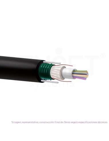 Cabo 8fo SM G657A2 monotubo solto, PE...