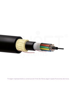 Cable ADSS 96 fibras 8Tx12F...