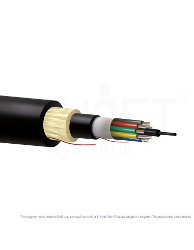 Cable ADSS 96 fibras 8Tx12F SM...