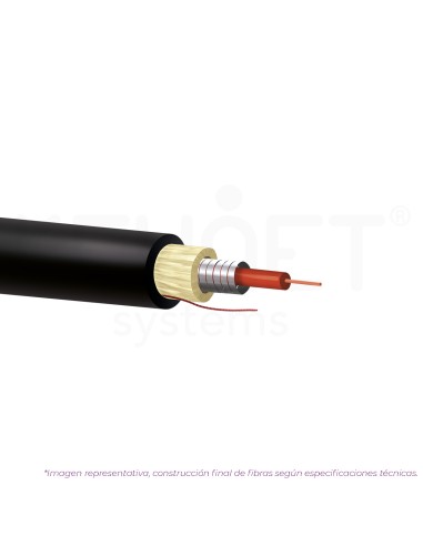 Cabo 1fo SM G657A2 900µ" aço flex LSZH