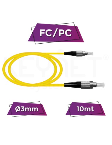 Latiguillo Monomodo SM simplex FC/PC 3mm