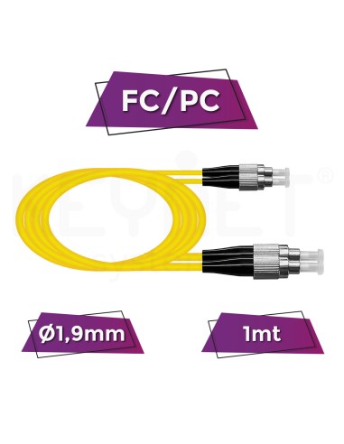 Latiguillo Monomodo SM duplex FC/PC...
