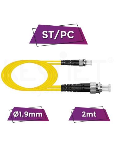 Patchcord DX ST/PC SM A2