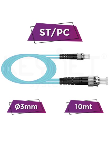 Patchcord DX ST/PC-ST/PC MM 10mt