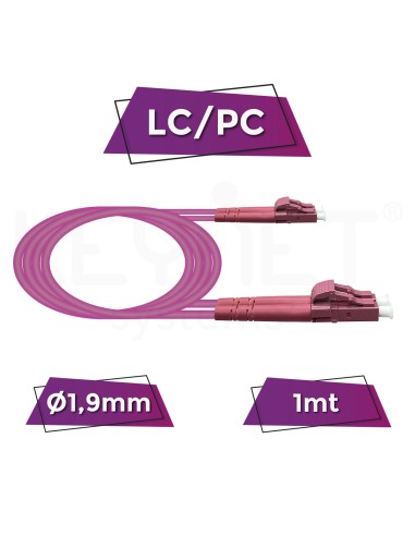 Chicote DX LC/PC-LC/PC MM 50/125 OM4...