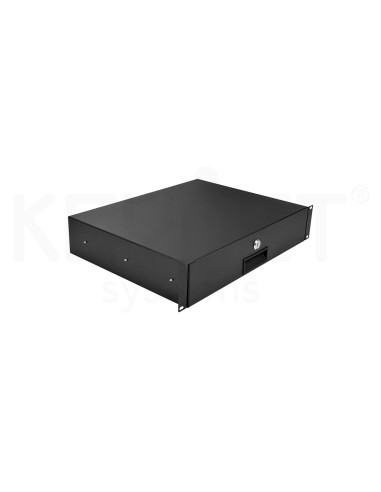 Cajón metálico deslizante 2U 350mm...