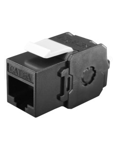 Keystone Cat6A UTP 180º +...