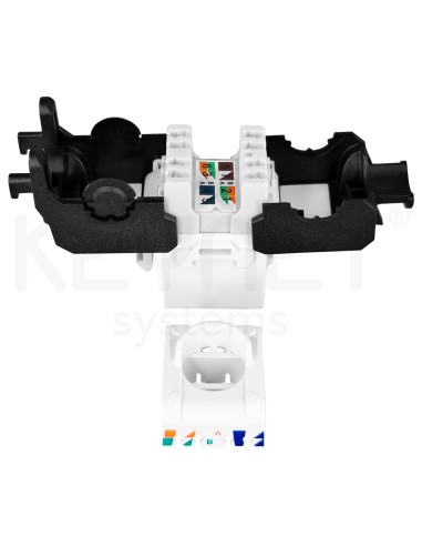copy of Keystone Cat6A 90º UTP