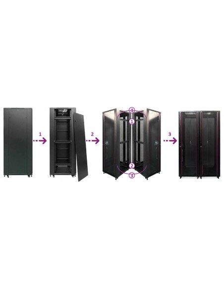 Kit union lateral racks en bateria  FR4