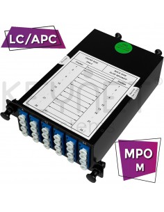 ODFK Cassettes MPO-LC SM A2 para bandejas C y V