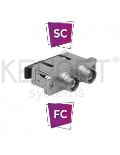 Adaptador fibra hibrido SC-FC