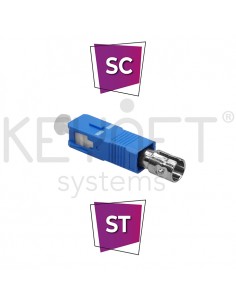 Adaptador fibra hibrido SC-ST