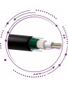 Cable fibra óptica SM monomodo Holgada Armadura Metálica monotubo