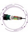 F7-PE glass fibre armoured multi-tube loose SM cable - outdoor