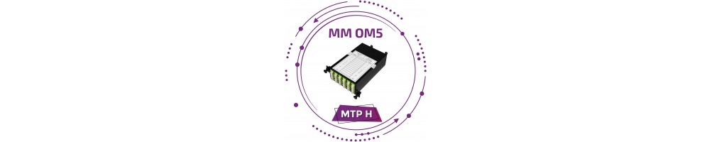 ODFK Cassettes MTP-LC MM OM5 para bandejas C y V