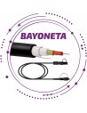 TF-EXT-11 Latiguillos extensor MH bayoneta hembra a MH bayoneta macho