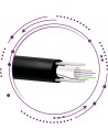 Cables fibra óptica SM monomodo ADSS Holgada Dieléctrica microtubo