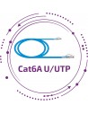 Cat 6/6A U/UTP Gama estándar 15µ" azul