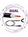 TF-EXT-16 Latiguillos extensores Stap (comp.Optitap) hembra a Dual  Bayoneta+Stap macho SC/APC