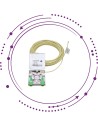 KIT-PT Pigtails 2 fibras ajustadas SM G657A2 SC/APC + caja terminal+ 2 adaptadores. Cable redondo Dca -interior-